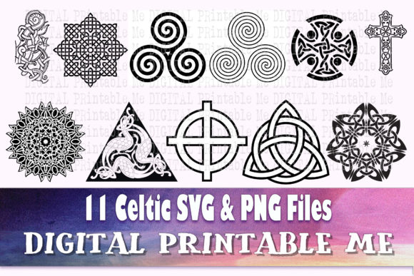Download Celtic Svg, Silhouette Bundle, 12, Knot - Silhouette bundle Collection