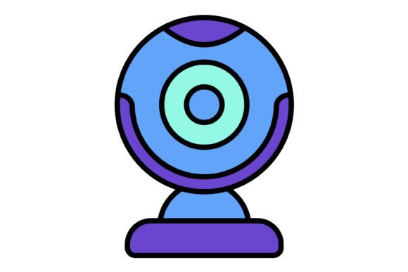 Download Webcam Filled Line Icon - Premium Resources