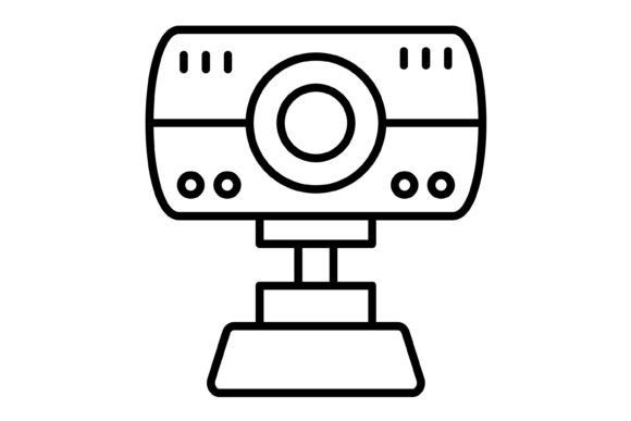 Download Webcam Outline Icon - Premium Resources